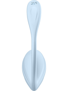 Satisfyer Connect: Smooth Petal, Wearable Vibrator, blå