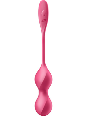 Satisfyer Connect: Love Birds 2, Vibrating Kegel Balls, rosa