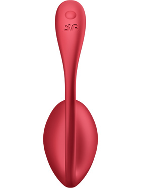 Satisfyer Connect: Shiny Petal, Wearable Vibrator, röd