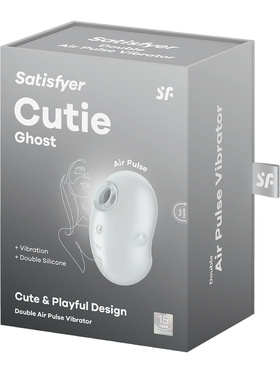 Satisfyer: Cutie Ghost, Double Air Pulse Vibrator, vit