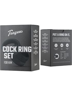 Teazers: Silicone Cockring Set