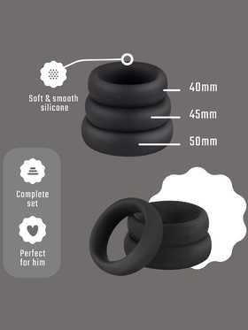 Teazers: Silicone Cockring Set