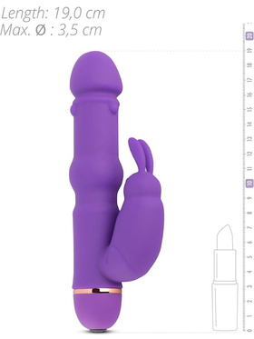 Teazers: Silicone Rabbit Vibrator, lila