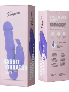 Teazers: Silicone Rabbit Vibrator, lila