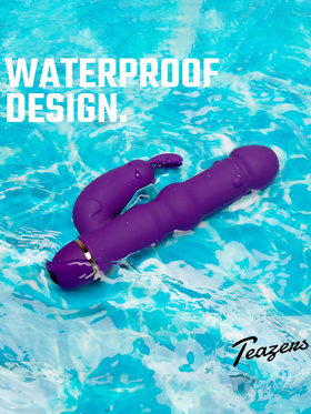 Teazers: Silicone Rabbit Vibrator, lila