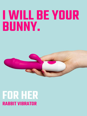 Teazers: Realistic Rabbit Vibrator, rosa