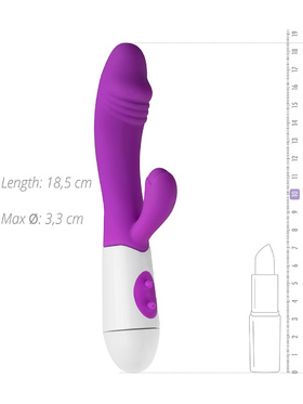 Teazers: Realistic Rabbit Vibrator, lila