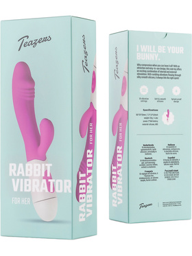 Teazers: Realistic Rabbit Vibrator, lila