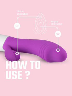 Teazers: Realistic Rabbit Vibrator, lila