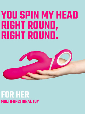 Teazers: Rotating & Vibrating Rabbit Vibrator