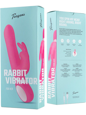 Teazers: Rotating & Vibrating Rabbit Vibrator