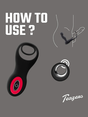 Teazers: Cock & Ball Ring Prostate Vibrator