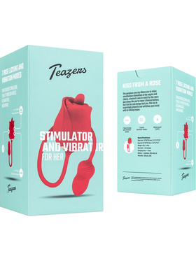 Teazers: Rose Vibrator and Clitoris Stimulator