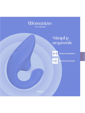 Womanizer: Blend, blå