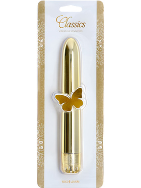 Toyz4Lovers: Classics Vaginal Vibrator, guld