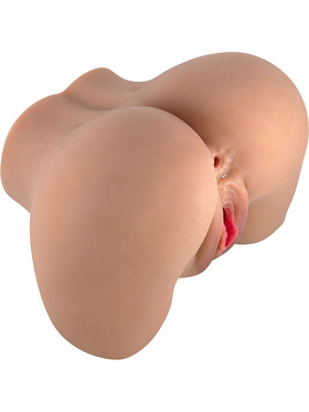 Crazy Bull: Mila, Realistic Masturbator with Vibrator, mörk
