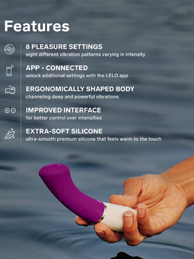 LELO: Gigi 3, App-Controlled G-Spot Vibrator, rosa
