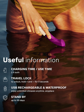 LELO: Gigi 3, App-Controlled G-Spot Vibrator, ljuslila