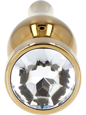 Toyz4Lovers: Ace of Spades Diamond Plug, small, guld