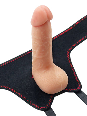 LoveToy: Easy StrapOn Set, 18 cm, ljus