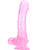 Toyz4Lovers: Made in Italy, Jelly Eros Realistic Dildo, 18.5 cm, rosa