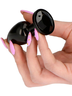 Toyz4Lovers: Dark Secret Diamond Plug, svart