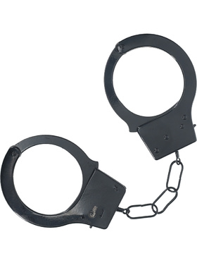 Ouch!: Classic Metal Handcuffs, svart