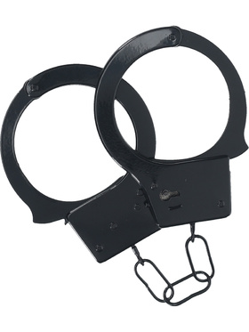Ouch!: Classic Metal Handcuffs, svart