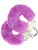 Ouch!: Heavy-duty Fluffy Handcuffs, lila