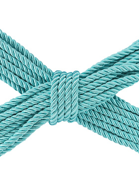 Ouch!: Polyester Bondage Rope, 10m, turkos