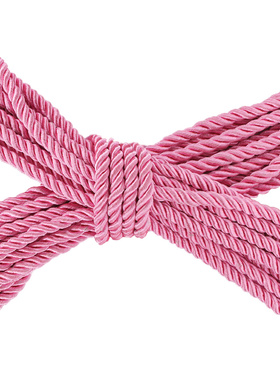 Ouch!: Polyester Bondage Rope, 10m, rosa