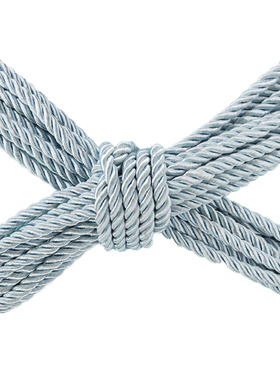 Ouch!: Polyester Bondage Rope, 10m, ljusblå