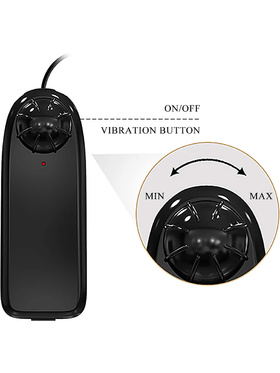 Crazy Bull: Kylie, Realistic Masturbator with Vibrator, mörk