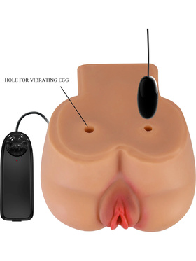 Crazy Bull: Kylie, Realistic Masturbator with Vibrator, mörk