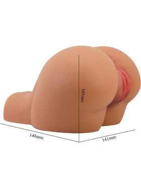 Crazy Bull: Kylie, Realistic Masturbator with Vibrator, mörk