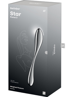 Satisfyer: Star Force 3,  Steel Dildo