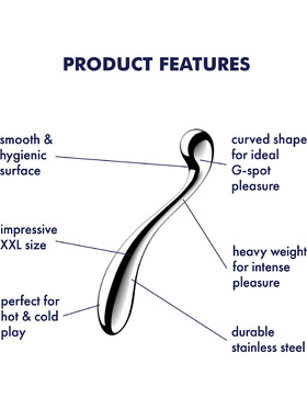 Satisfyer: Star Force 4,  Steel Dildo
