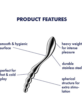 Satisfyer: Star Force 1,  Steel Dildo