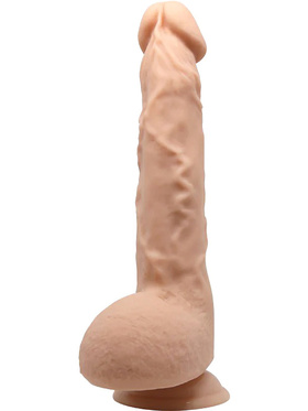 Beautiful Jason: Realistisk Dildo med Sugpropp, 25 cm, ljus