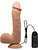 Beautiful Johnson: Realistisk Dildovibrator med Sugpropp, 23 cm, ljus