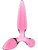 Satisfyer: Triple Crystal 2, Glass Dildo, rosa