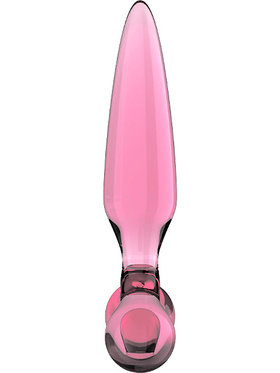 Satisfyer: Triple Crystal 2, Glass Dildo, rosa