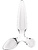 Satisfyer: Triple Crystal 2, Glass Dildo, transparent