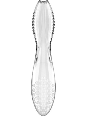 Satisfyer: Dazzling Crystal 2, Glass Dildo, transparent