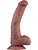 LoveToy: Vibrating Dual Density Power Cock, 23 cm