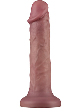 LoveToy: Vibrating Dual Density Power Cock, 20 cm