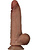 LoveToy: Sliding Skin Pro Silicone Dildo, 21 cm