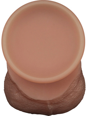 LoveToy: Sliding Skin Pro Silicone Dildo, 21 cm