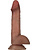 LoveToy: Sliding Skin Pro Silicone Dildo, 19 cm