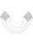 Cottelli Accessories: Nipple Stickers Square, silver